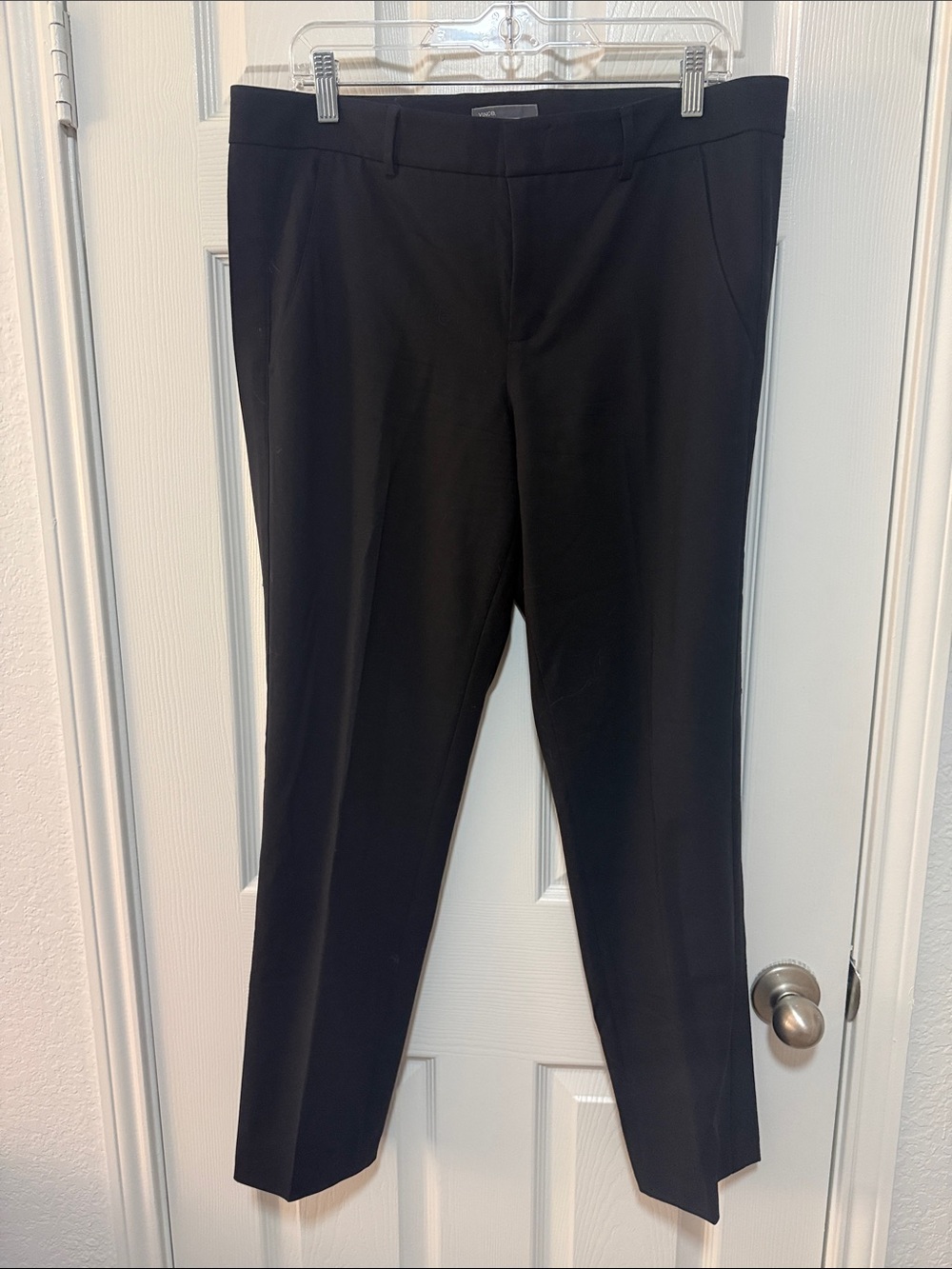 EUC VINCE BLACK DRESS PANTS STRAIGHT LEG SIZE 12